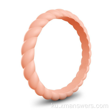 rings Custom Fashion silicone ji bo jinan mêr